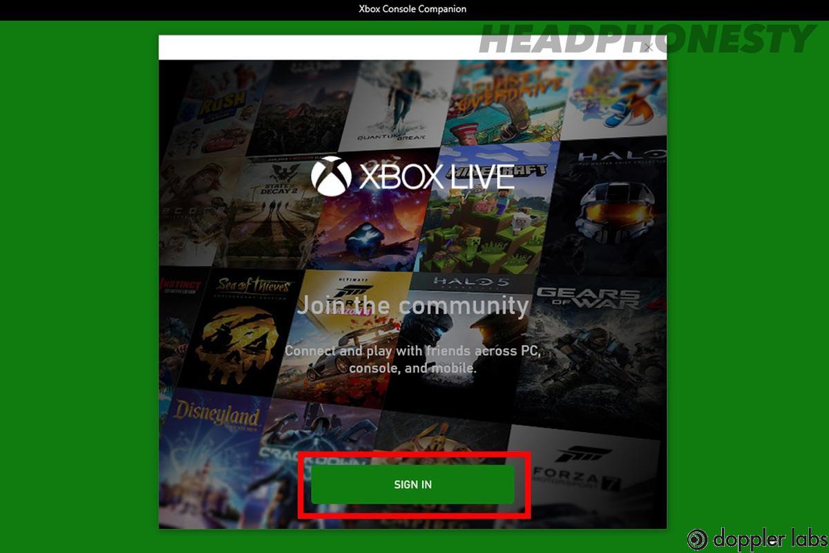 Open the Xbox Console Companion app