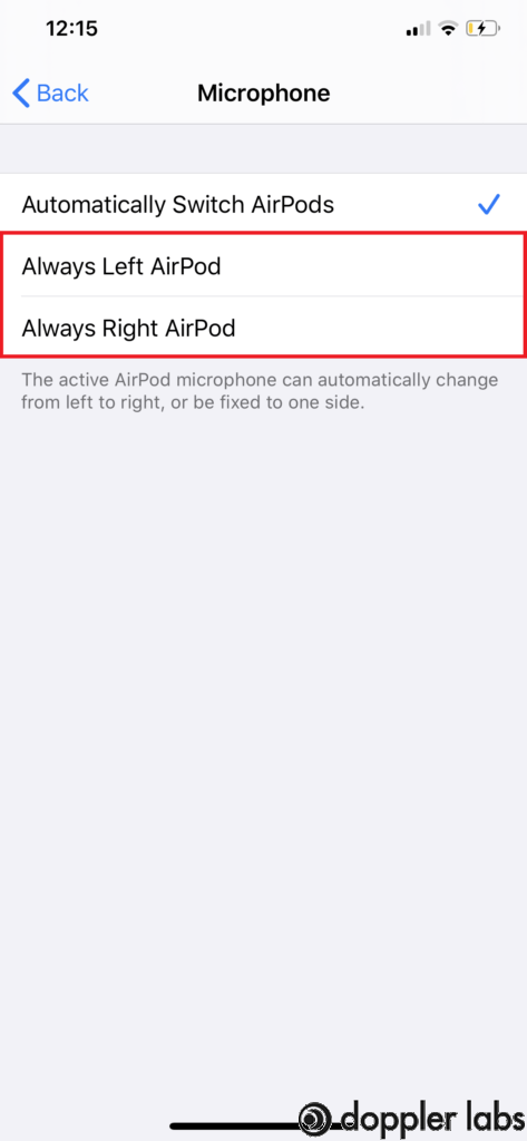 Always Left AirPod/Always Right AirPod