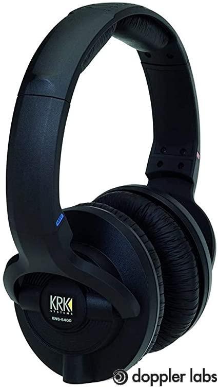 KRK KNS 8400 On-Ear Closed Back Studio Monitor Headphones 