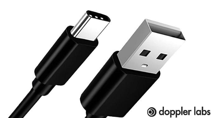 Plug the big and small end of your USB cable to a computer and an ear cup relatively