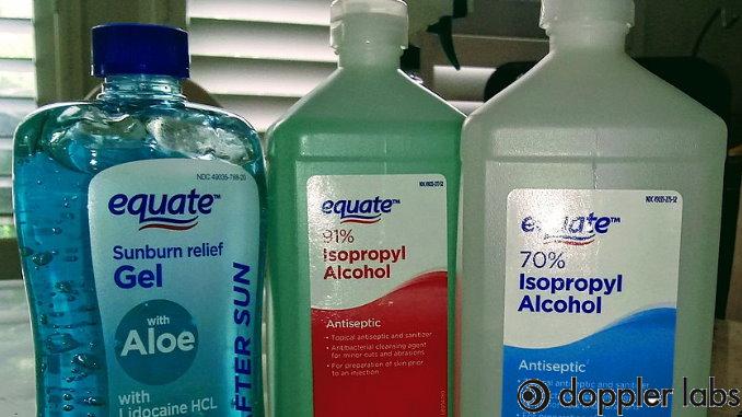 Rubbing alcohol is widespread in supermarkets and pharmacies